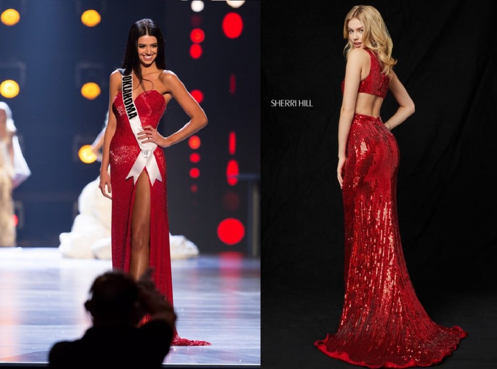 Miss Universe Top 10 Evening Gowns  National Dress Day  March 6th
