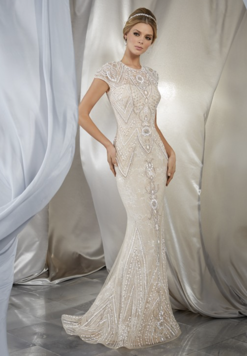 Mori Lee Beaded Bridal Gown // Madame Bridal
