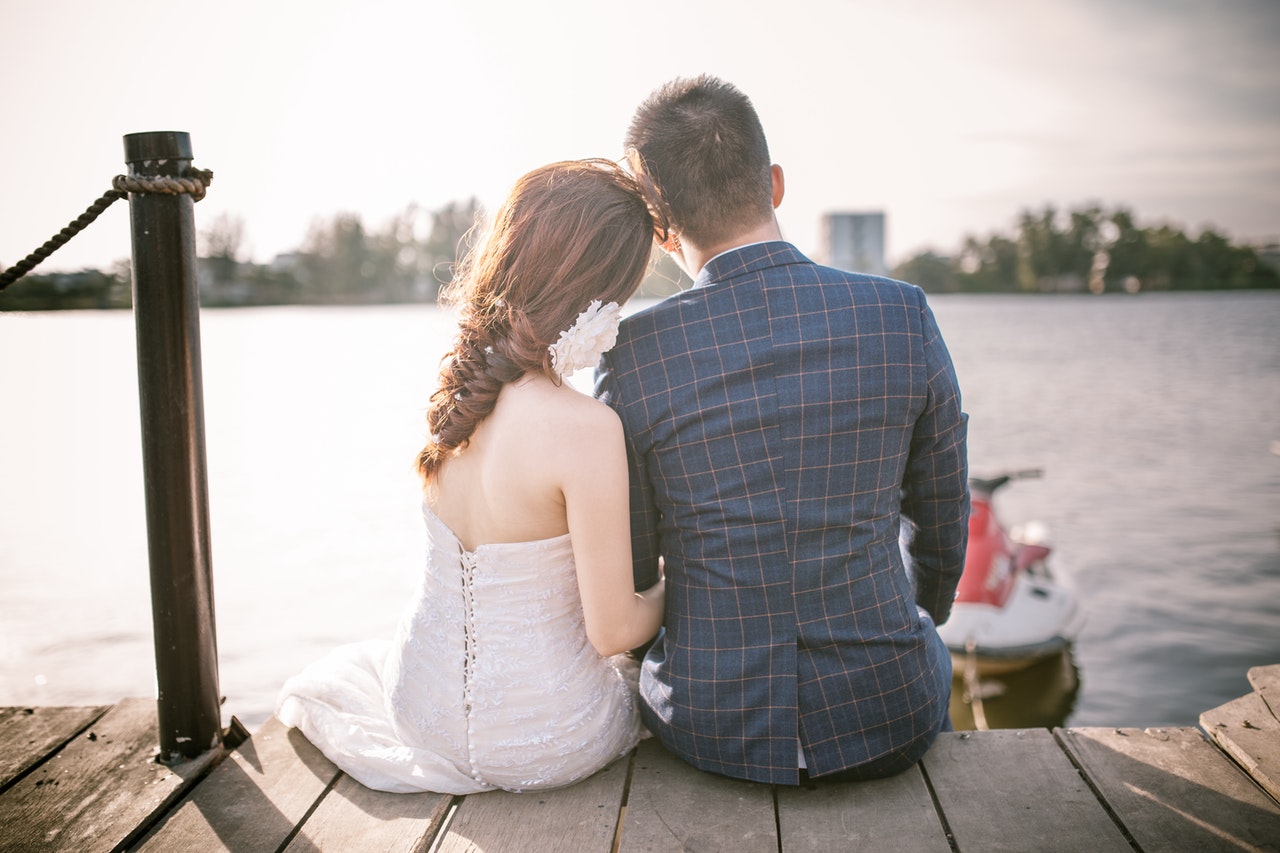 bride and groom
