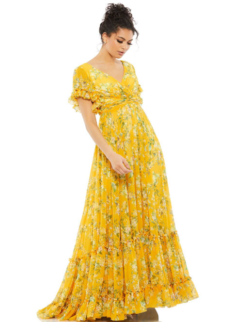 Mac Duggal 67933 Floral Dress