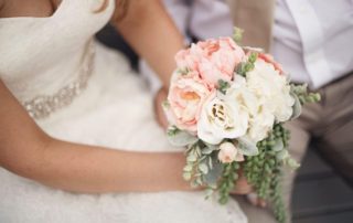 Ivory wedding dress
