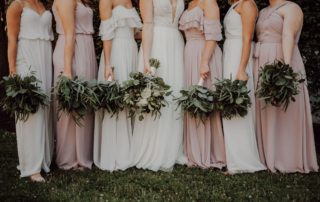 Shopping for bridesmaid dresses in a hurry