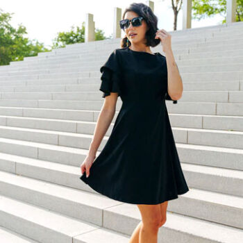 pretty black dress