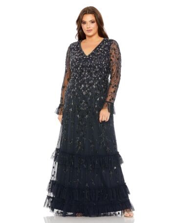 mac duggal plus size prom