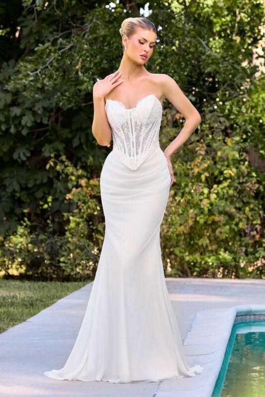 simple wedding dress