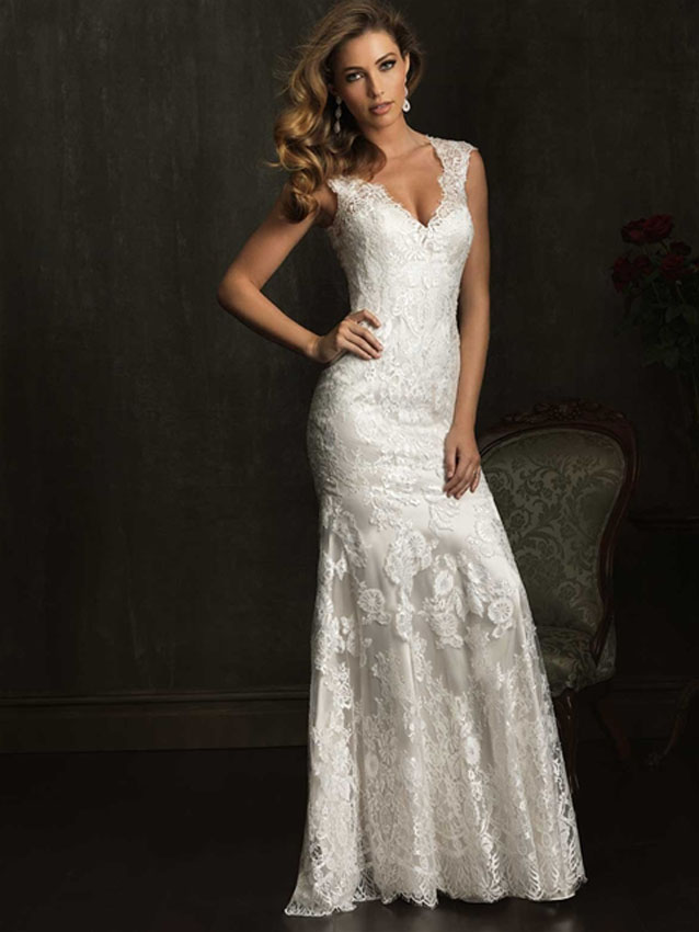 allure lace wedding dress