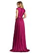 Mac Duggal 26285 Cap Sleeve Pleated Dress