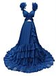 Ava Presley 42211 Ruffle Strap A-Line Cutout Dress