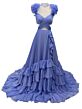 Ava Presley 42211 Ruffle Strap A-Line Cutout Dress