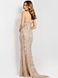 Jovani 48389 Plunging Sweetheart Neckline Embellished Dress