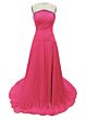 Ava Presley 26533 Drop Waist Beaded Strapless Dress