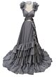 Ava Presley 42211 Ruffle Strap A-Line Cutout Dress
