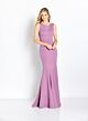 Cameron Blake 220635 Buttoned V-Back Dress