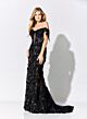 Ivonne D Exclusively for Mon Cheri ID915 U-Slit Off The Shoulder Dress