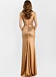 Jovani 48326 Crisscross Sweetheart Neckline Backless Dress