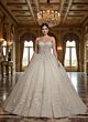 Jovani Q47374 Back Bow Sweetheart Neck Quinceanera Gown