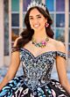 Princesa by Ariana Vara PR30156 Beaded Corset Bodice Quince Dress