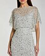 Mac Duggal 14523 Blouson Top Embellished Dress