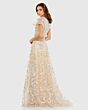Mac Duggal 20301 Butterfly Sleeve Embroidered Dress