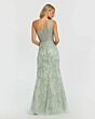 Mac Duggal 20543 One-Shoulder Beaded Asymmetric Neck Dress