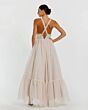 Mac Duggal 20747 Cross Back High Low Dress
