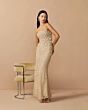 Mac Duggal 21200 Embellished Strapless Lace Dress