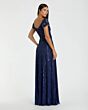 Mac Duggal 23042 Modified V-Neckline Fitted Gathered Bodice Dress