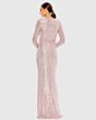 Ieena for Mac Duggal 26490 Ruched Waist High Slit Dress