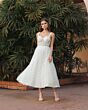 Mac Duggal 27539 Sweetheart Neck Polka Dot Mother Of The Bride Dress