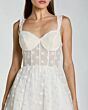 Mac Duggal 27539 Sweetheart Neck Polka Dot Mother Of The Bride Dress