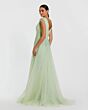 Mac Duggal 37018 Cap Sleeve V-Neck Embellished Dress
