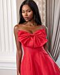Mac Duggal 49210 Bow Front Strapless Dress