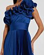 Mac Duggal 49902 Ruffle Neck Pleated Long Party Dress
