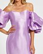 Mac Duggal 50677 Puff Sleeve Off The Shoulder Dress