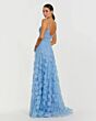 Mac Duggal 50735 Floral A-Line Spaghetti Strap Dress