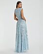 Mac Duggal 5647 Jewel Neck Cap Sleeve Dress