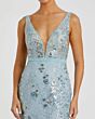 Mac Duggal 67481 Plunging Neckline Lace Dress