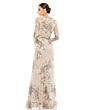 Mac Duggal 67539 Illusion Sleeve Lace Dress