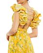 Mac Duggal 67803 Ruffle Top Floral Dress