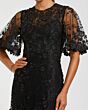 Mac Duggal 68810 Flutter Sleeve Jewel Neck Dress