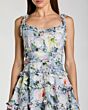 Mac Duggal 8257 Ruffle Strap Floral A-Line Short Dress