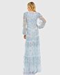 Mac Duggal 9197 Illusion Sleeve Embellished Dress