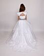 Ava Presley 39892 Beaded Waist Cutout Back Mini Pageant Gown