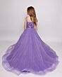 Ava Presley 39896 Beaded Bodice Thin Strap Mini Pageant Gown
