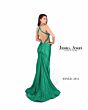 Jessica Angel 2511 Strappy Back High Slit Dress