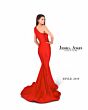 Jessica Angel 2519 One Shoulder Ruched Mermaid Dress
