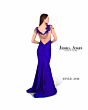 Jessica Angel 2530 Embellished Back V-Neck Dress