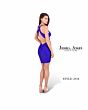 Jessica Angel 2518 Criss Cross Back V-Neck Dress