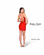Jessica Angel 2528 Doubled Strap Lace-Up Dress