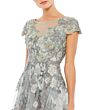 Mac Duggal 20294 Cap Sleeve Embroidered Dress